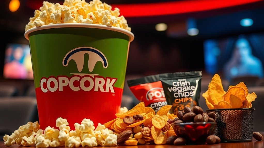 Is Cinemark Popcorn Vegan 7 vegan snacks at cinemark